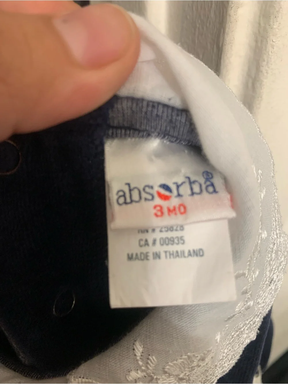 Absorba soft navy